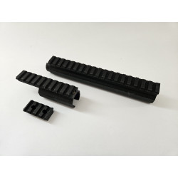 Long top piccatiny rail for PP750